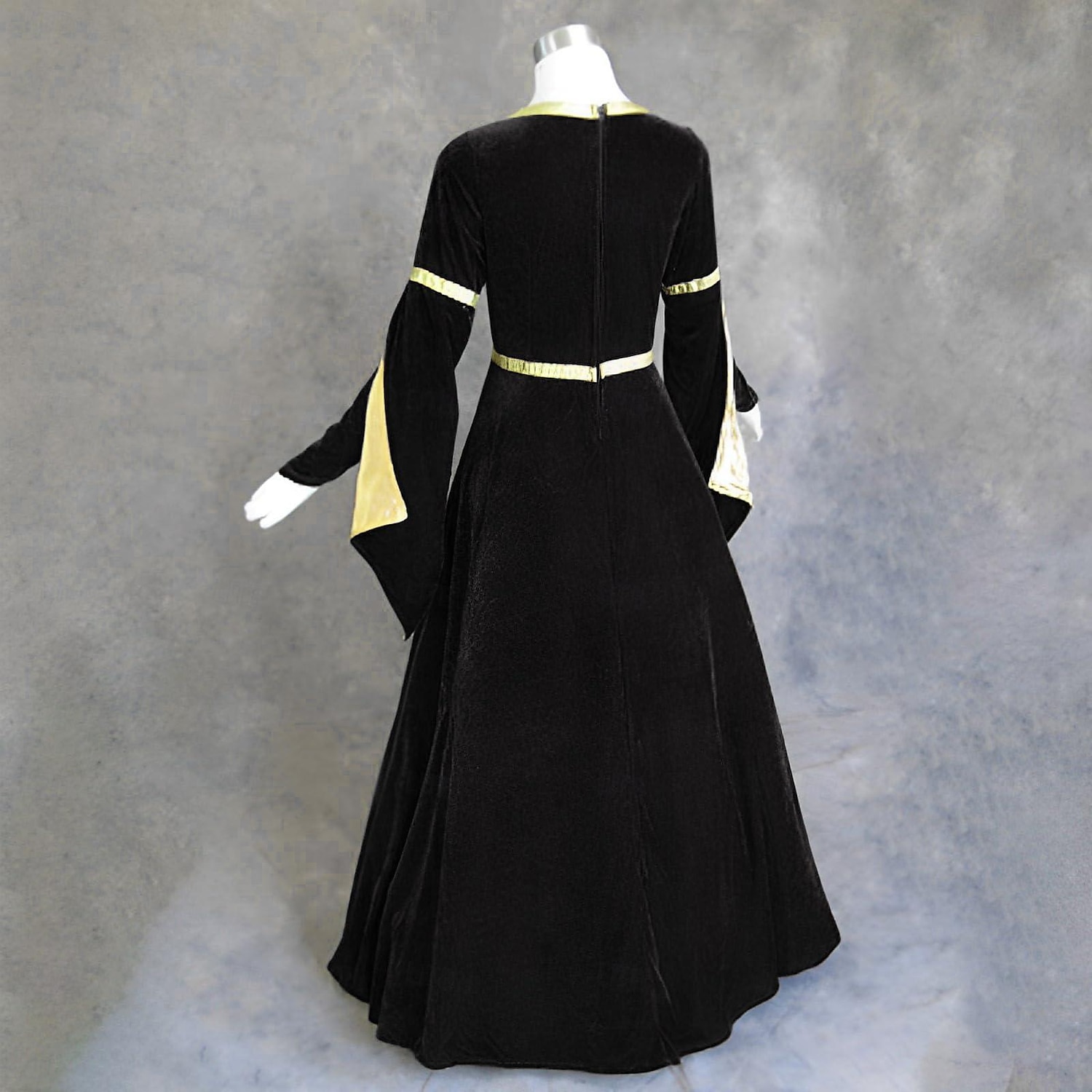 Retro Vintage Medieval Renaissance Dress Plus Size Witch Viking Elven Color  Block Fancy Dress Women's Celtic Royal Walpurgis Night Halloween Carnival  Masquerade LARP Adults' Dress 2026 - $81.99