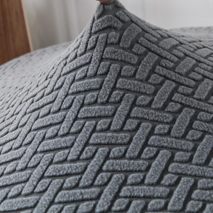 4 db sztreccs jacquard szék huzatok szék párnahuzat, levehető mosható étkezőszék huzatok pormentes étkező székhuzatok üléspárna huzatok 2025 - $25.99 –P12