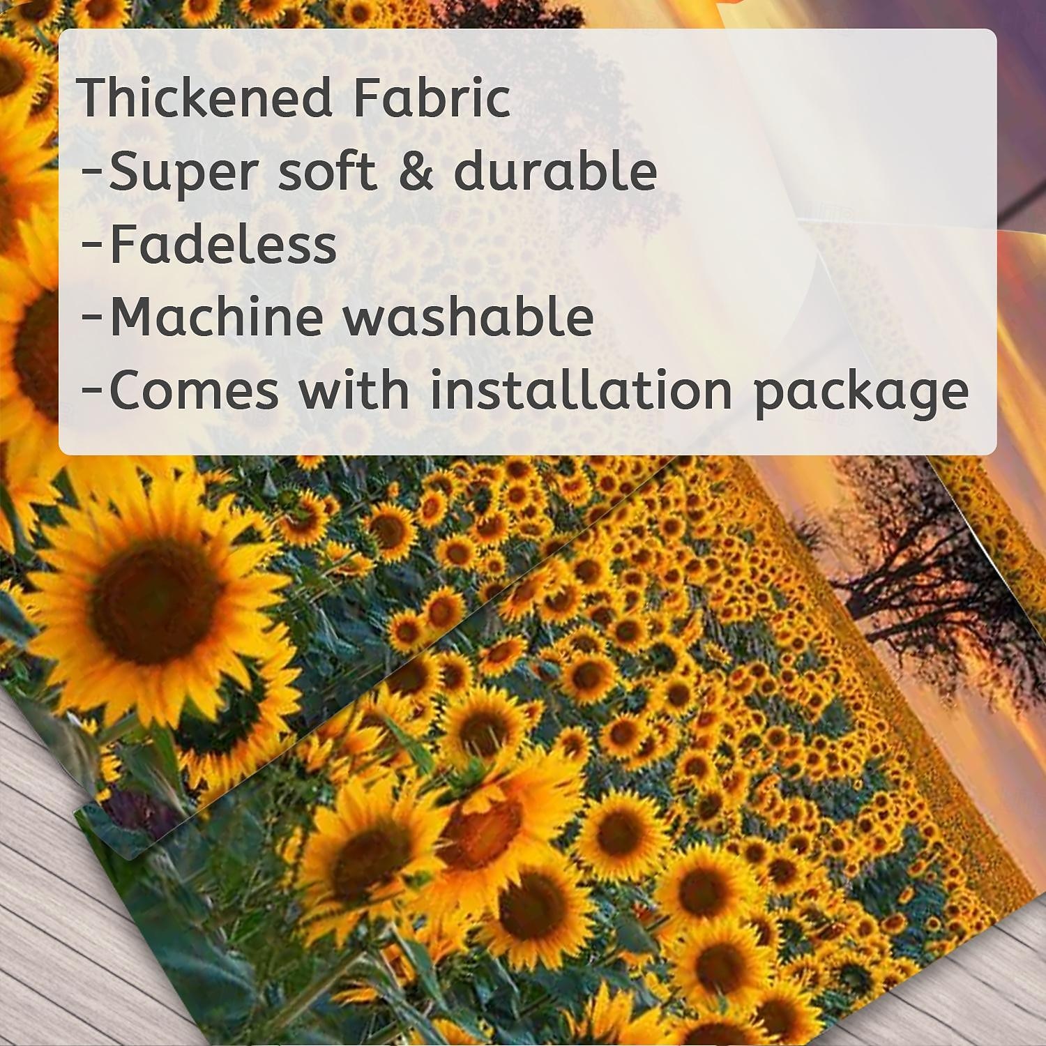 Wall Tapestry Art Decor Blanket Curtain Picnic Tablecloth Hanging Home Bedroom Living Room Dorm Decoration Polyester Sunflower Beauty Views 2026 - E£1165.1 –P2