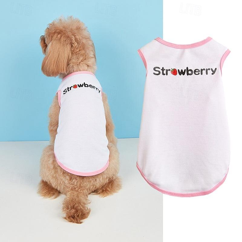 Hund Katze Weste Niedlich Lässig Atmungsaktiv Weich Waschbar Bequem Outdoor Alltagstauglich Hundebekleidung for Bichon Frise Zwergspitz Baby Haustier Papillon Klein 2025 - $18.99 –P8