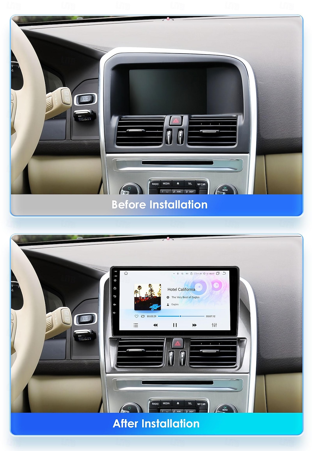 Android 12 Car Radio GPS for Volvo XC60 2008 - 2013 Multimedia Video Player Navigation Wireless Carplay 2025 - $137.99 –P3
