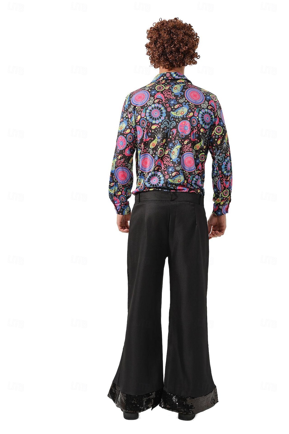 Retro Antiguo Años 70 Accesorios Ropa de Fiesta Hippie Disco Hombre Navidad Víspera de Todos los Santos Carnaval Fiesta de baile Discoteca Desfile del orgullo Adulto Camisas Pantalones 2025 - $52.99 –P4