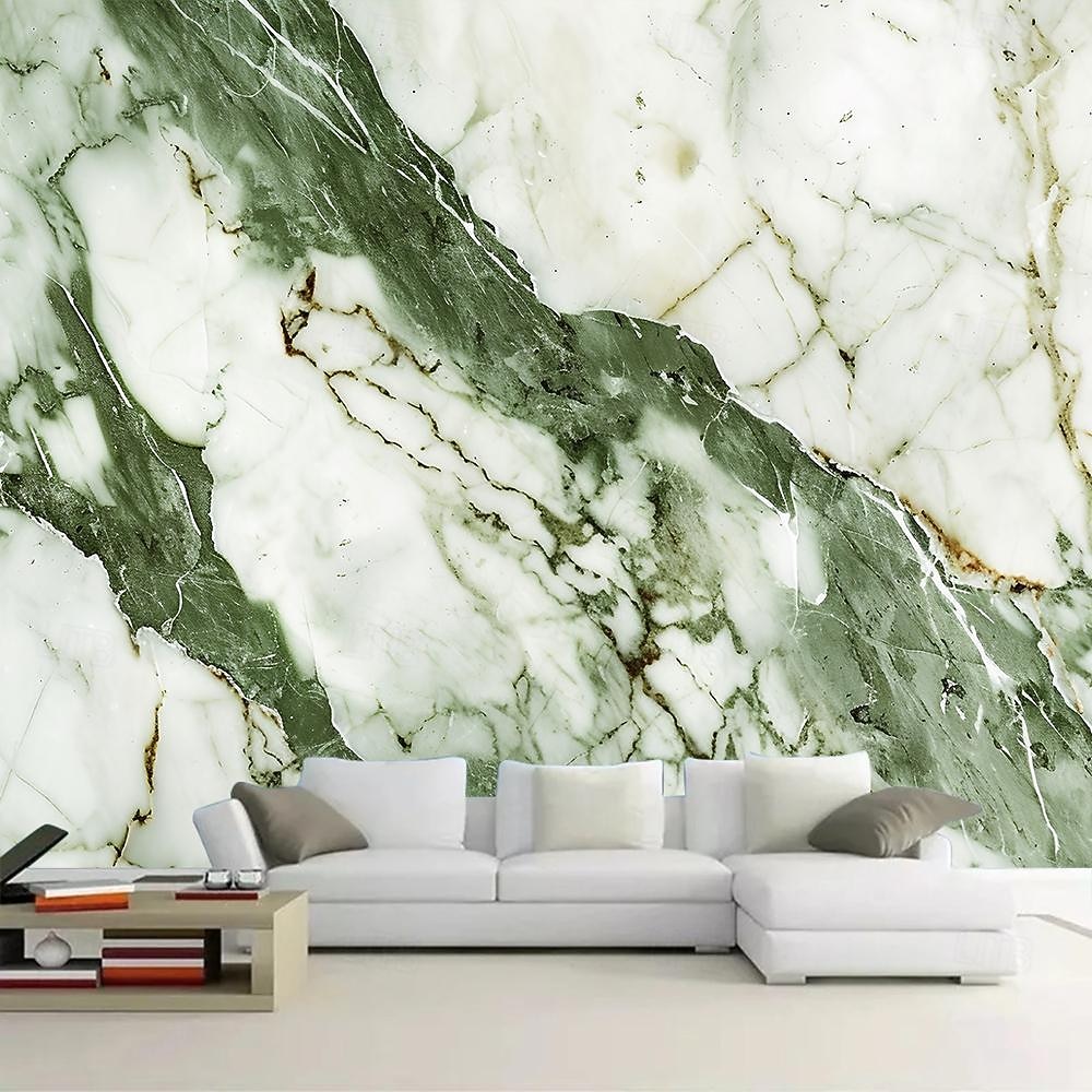 Cool Wallpapers Green Gold 3D Wallpaper Wall Mural Marble Abstract Roll Sticker Peel and Stick Removable PVC/Vinyl Material Self Adhesive/Adhesive Required Wall Decor for Living Room Kitchen Bathroom 2025 - $18.99 –P7