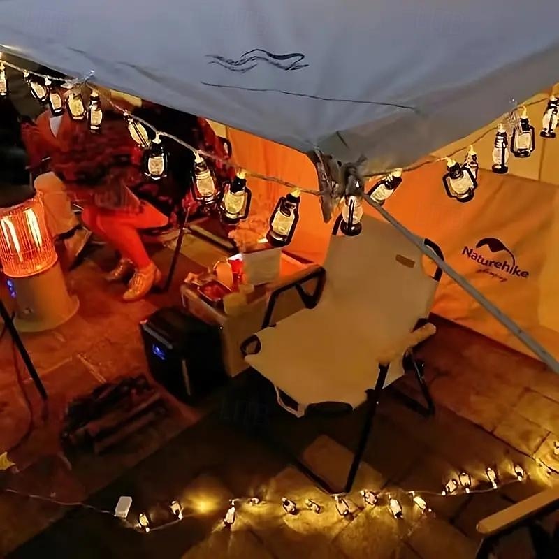 10/20 led 1.5/3 m lanterna luci della stringa bottiglia di cherosene led lampada della stringa retro lanterna casa festa vacanza eid mubarak decorazione del giardino lampada della stringa del 2025 a $7.99 –P10