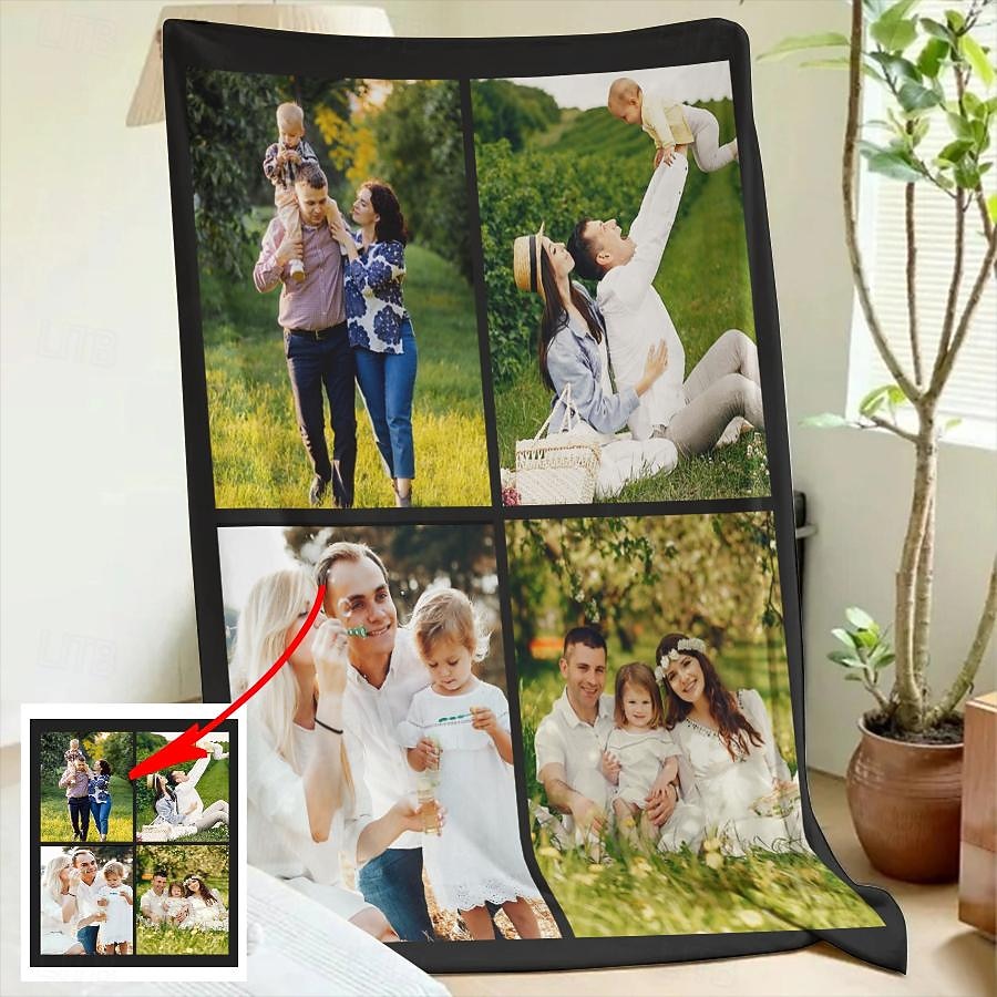 Coperta Personalizzata Regali Personalizzati 4Foto Regali per Coppie Coperta Personalizzata Immagine Regali Ti Amo Regalo di Compleanno per Moglie Marito Fidanzata Fidanzato Animali Domestici del 2026 a $19.49 –P7