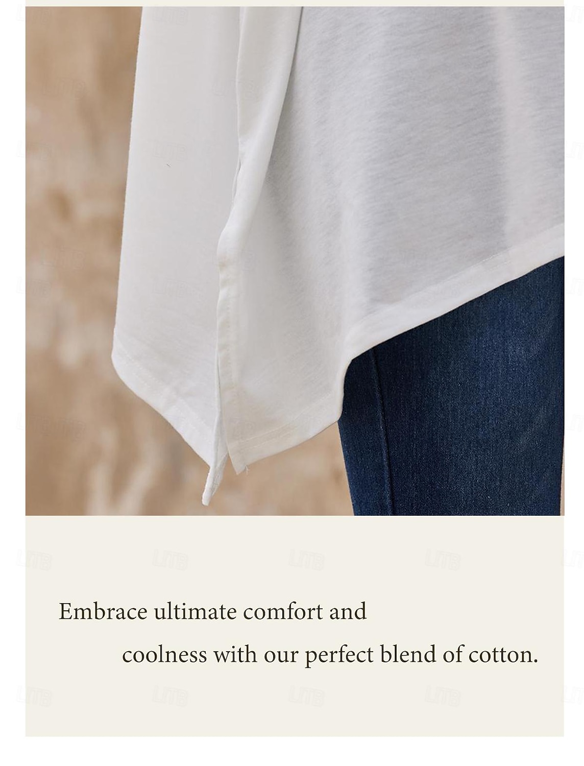 T shirt Tee Women's Darkblue Black White Solid / Plain Color Patchwork Irregular Hem Street Date Daily Classic Round Neck Regular Fit S 2025 - $38.99 –P4