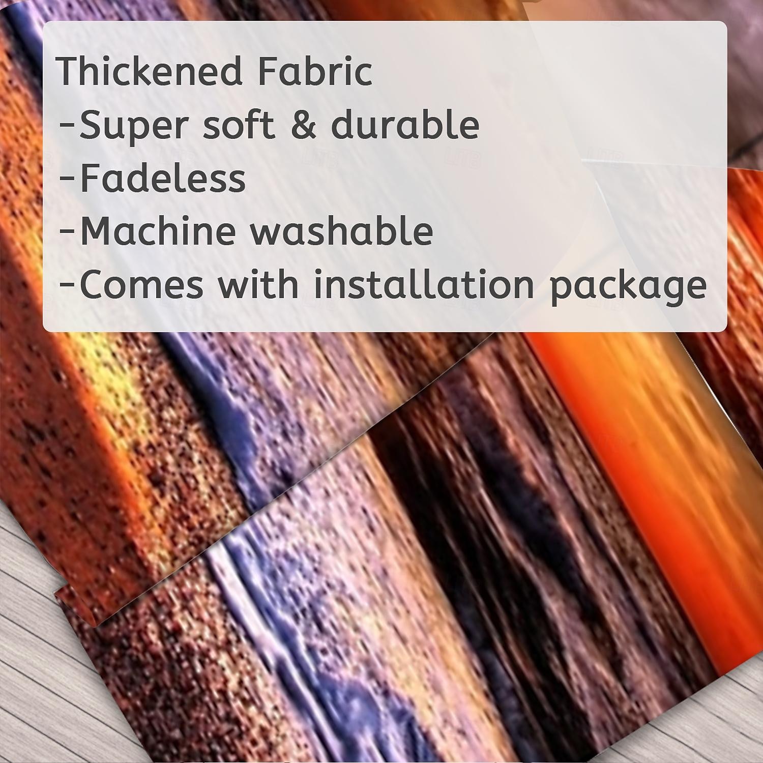 2026年 壁のタペストリーアートの装飾毛布カーテンピクニックテーブルクロスぶら下げ家の寝室のリビングルーム寮の装飾風景ビーチ海海波日の出日没バラ色の雲  コレクション – $20.99 –P2