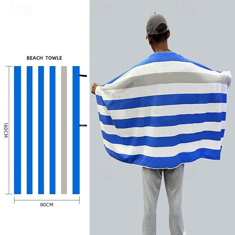 γρήγορο στέγνωμα πετσέτα πετσέτας μπάνιου φορητή αποθήκευση ταξιδιού σε εξωτερικό χώρο 2025 - $4.49 -P7