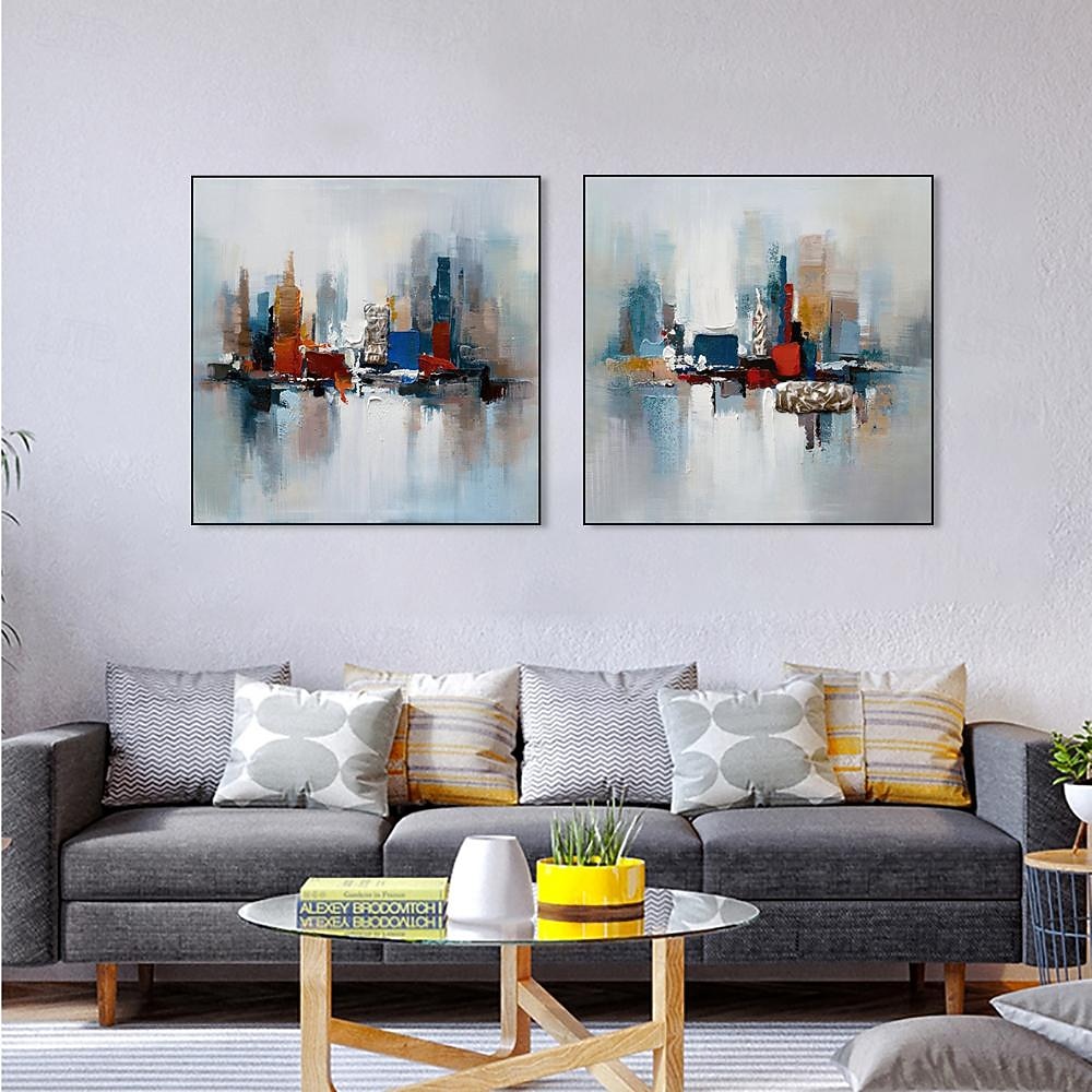 pictura in ulei lucrata manual canvas arta perete decor modern abstract pentru decor casa rulat fara rama pictura neintinsa 2026 - $61.99 –P7