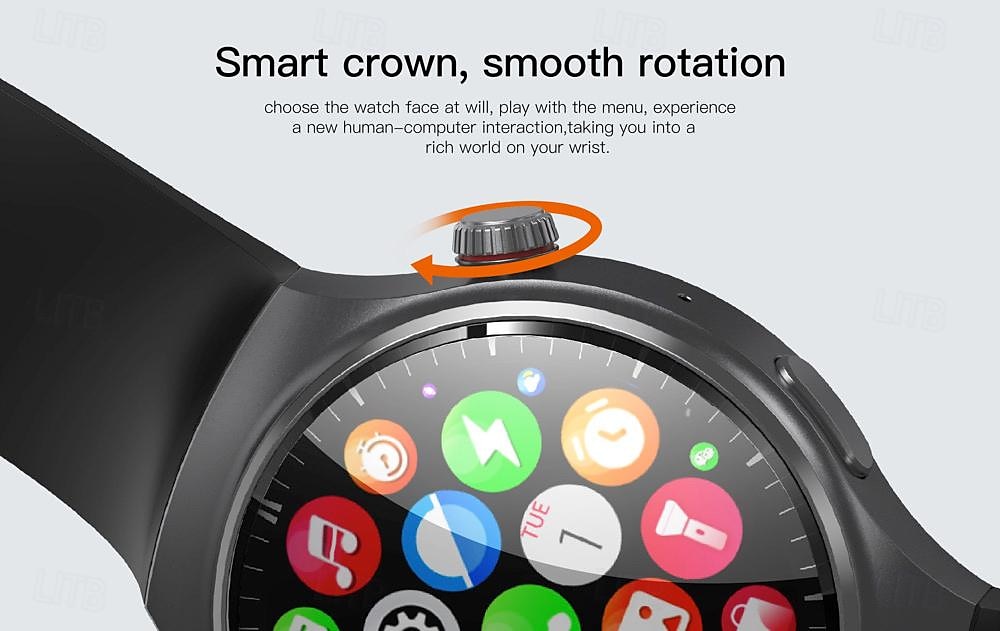 Умные часы 696 DM80 фитнес-трекер ЭКГ PPG Bluetooth вызов напоминание Android iOS IP67 48мм 1.43 2025 - $136.99 –P7