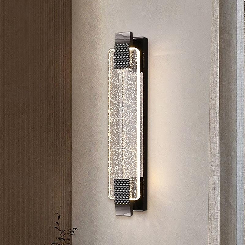 LED Crystal Wall Sconce 40/50/60/70cm Bedside Night Light, Cordless Modern Indoor Wall Light, Dimmable Wall Sconces Lighting Brass Wall Light for Bathroom Hallway Kitchen Mirror 110-120V 2026 - $371.69 –P8