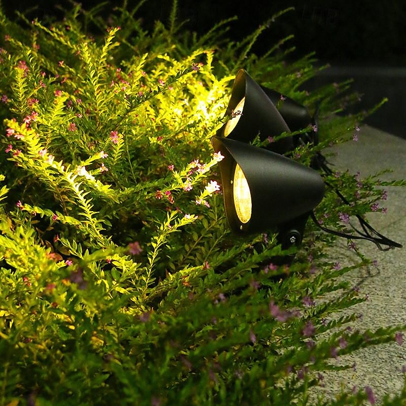 Buitenzonne-energiespotlicht IP65 waterdicht 2-in-1 op zonne-energie gericht licht voor tuin, zwembad, bomen, vijvers, tuindecoratie, landschapsverlichting 2026 - $33.99 –P5