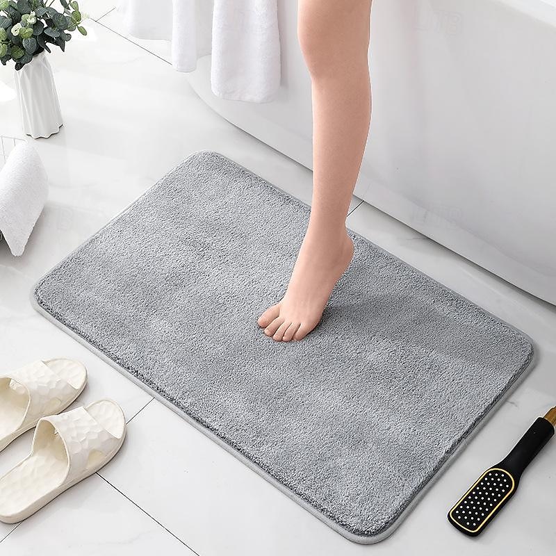 tappetino da bagno antiscivolo, tappetini da bagno extra morbidi e assorbenti, tappetino antiscivolo lavabile per pavimento del bagno, vasca, doccia del 2026 a $11.99 –P9