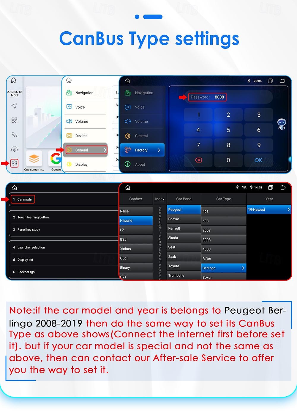 Автомагнитола Android 12 для citroen berlingo b9 peugeot Partner 2008-2019 мультимедийный плеер carplay gps навигация 2025 - $243.49 –P6