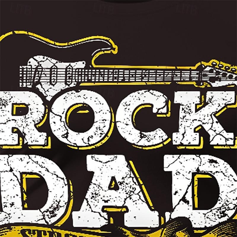Homens Instrumento Musical Camiseta T-shirt Algodão Manga Curta Gráfico Camisa Preto Azul Escuro Camiseta confortável Esportes Feriado Roupas de estilistas de 2025 por $15.99 –P7