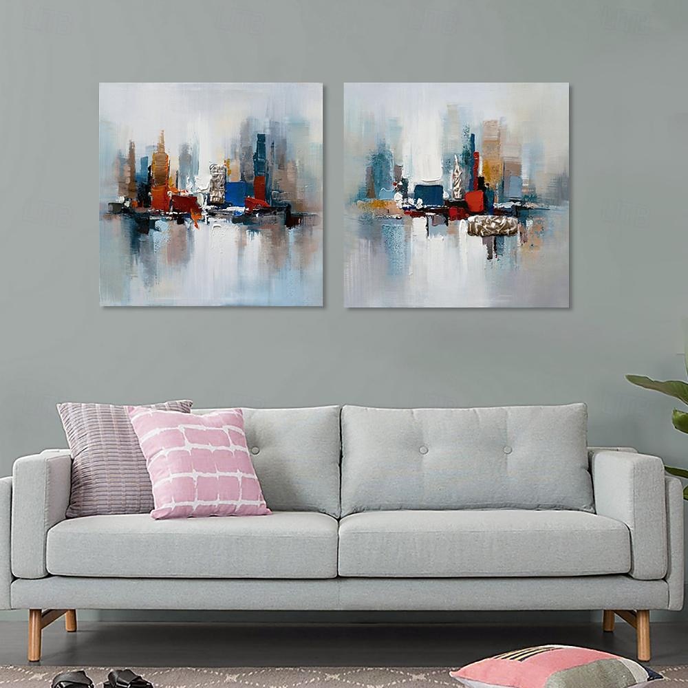 pictura in ulei lucrata manual canvas arta perete decor modern abstract pentru decor casa rulat fara rama pictura neintinsa 2026 - $61.99 –P8