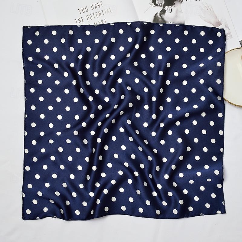 Puntíky Retro 50. léta Bandana Puntíky Dámské Plesová maškaráda Výkon Párty loučení se svobodou nevěsty Dospělí šála či šátek Celý rok 2025 - $9.49 –P9