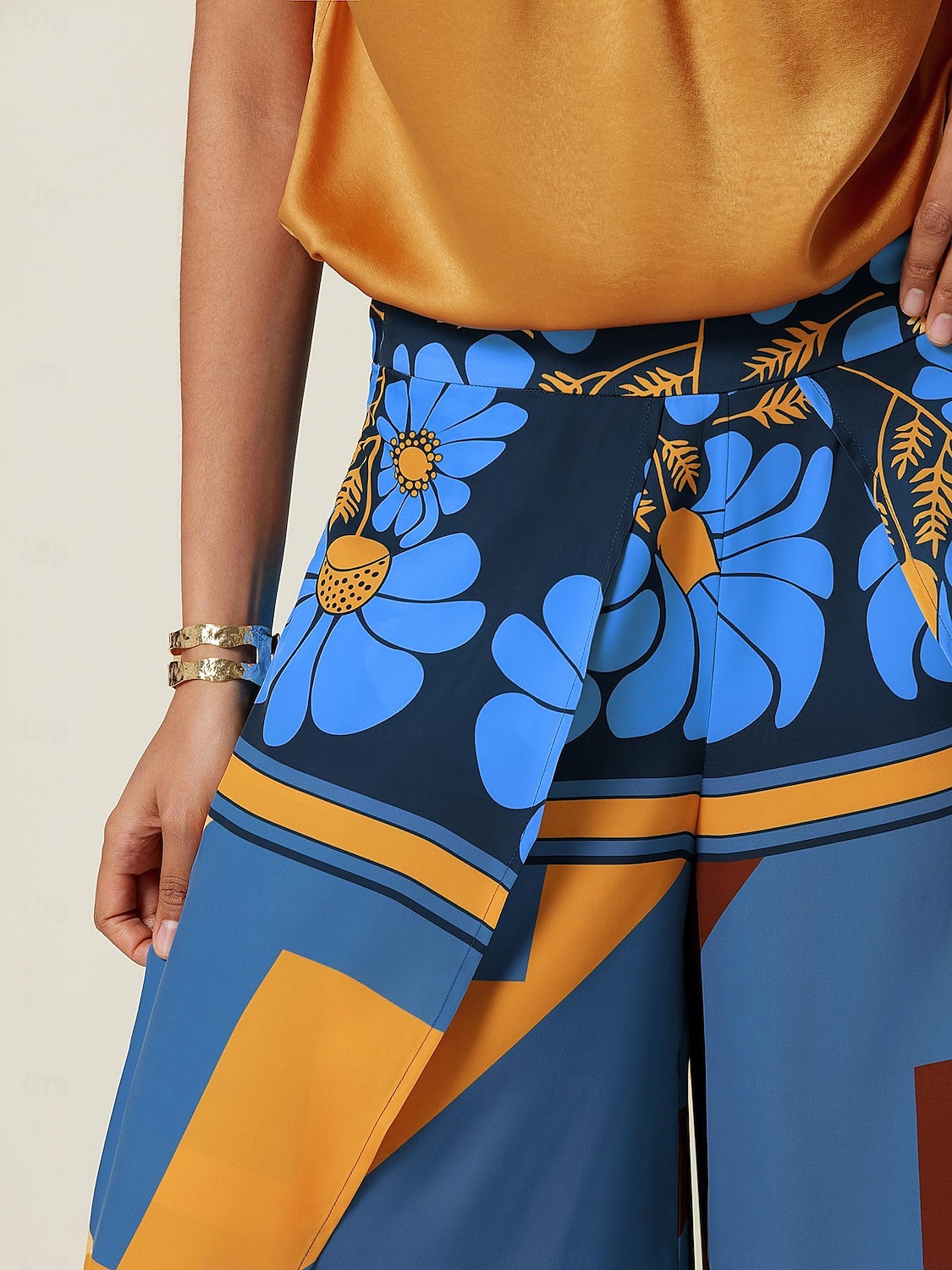 Women's Swing Full Length Pants Birthday Weekend Blue Rose Red Spring & Summer S M L 2025 - $52.99 –P8