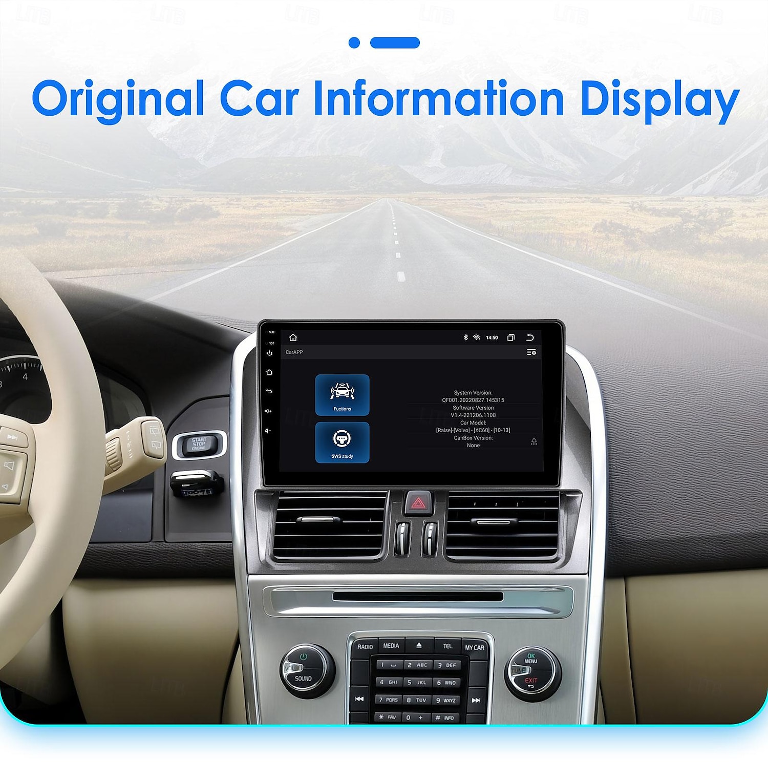 Android 12 Car Radio GPS for Volvo XC60 2008 - 2013 Multimedia Video Player Navigation Wireless Carplay 2025 - $137.99 –P11
