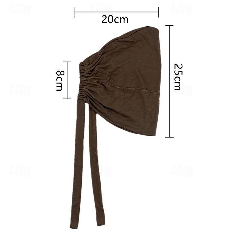 Muslim Underscarf Women Veil Hijab Bonnet Solid Color Scarf Turbans Head scarves For Female Hijab Cap Islamic Hat Turbante Mujer 2025 - $13.49 –P1