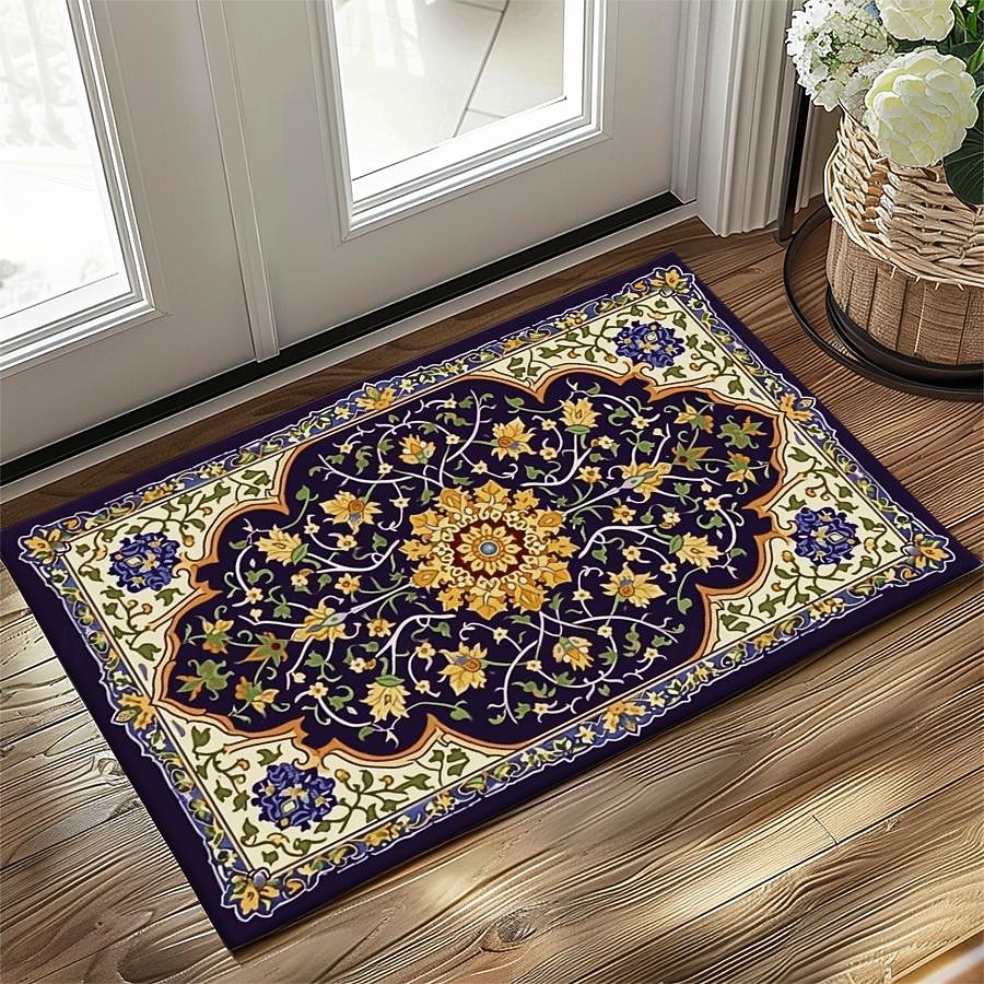 Vintage-Ramadan-Druck, Fußmatte, Fußmatten, waschbare Teppiche, Küchenmatte, rutschfester, ölbeständiger Teppich, Innen- und Außenmatte, Schlafzimmerdekoration, Badezimmermatte, Eingangsteppich 2025 - $16.99 –P14