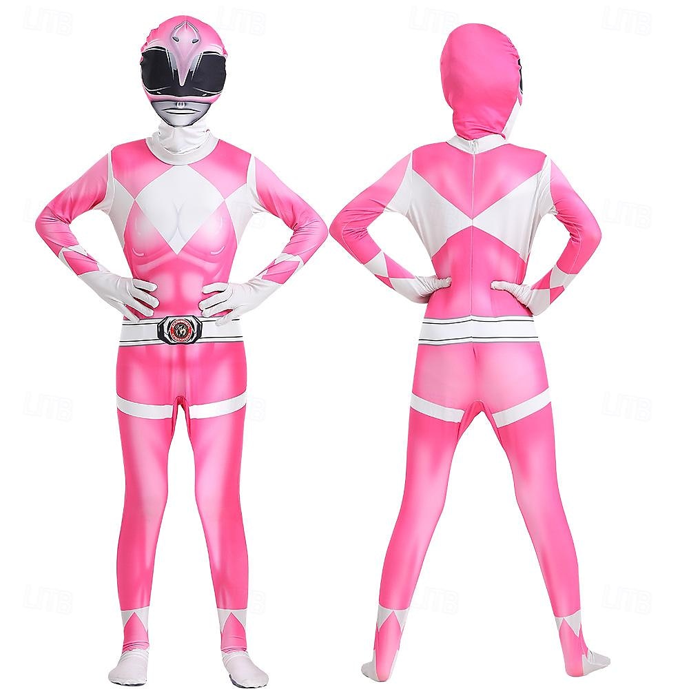 Mocní morfinští Strážci Vesmíru Tommy Oliver Cosplay kostým Kombinéza cosplay předvečer Všech svatých Filmové kostýmy for Pánské Dámské Chlapecké Dětské Dospělé předvečer Všech svatých Karneval 2025 - $29.99 –P5