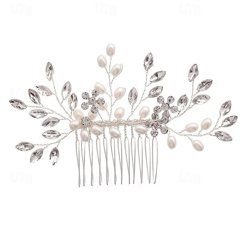 Crystal Flower Bridal Hair Comb, Silver Accents, Wedding Hair Comb, Bridal Comb, Hair Comb For Wedding, Bridal Hair Piece, Hair Accessories 2026 - $9.99 –P10