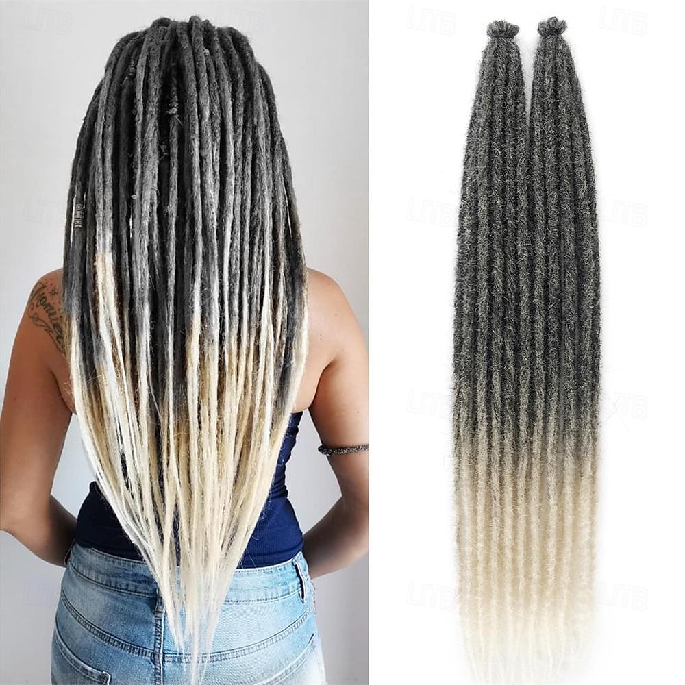 extensions de dreadlocks 24 pouces vert extensions de dreads au crochet à extrémité unique 20 brins se extension de dreadlocks synthétiques droite style hippie dreads pour femmes hommes de 2025 ? $33.99 –P8