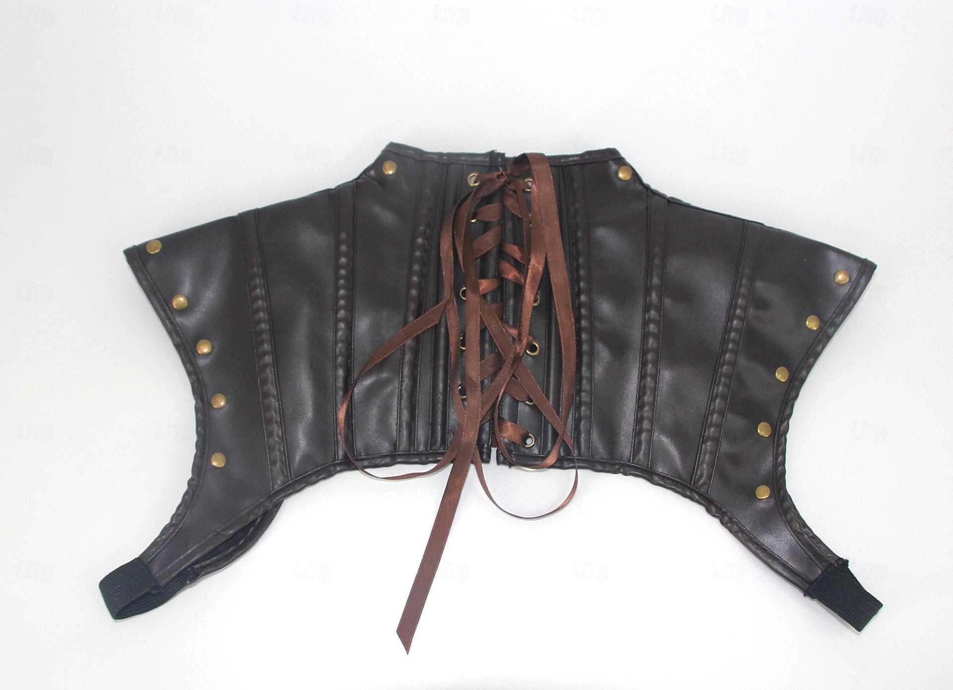 Retro Punk a gotika Středověké Maškarní Přehozy přes ramena Outlander Maškarní kostým Dámské Fantazie Steampunk předvečer Všech svatých Karneval Plesová maškaráda Večírek Festival Dospělé Šátek 2025 - $26.99 –P17
