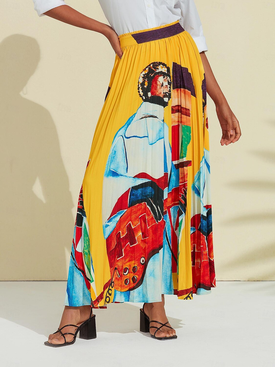 Artistic Print High Beach Skirt 2025 - €61.43 –P6