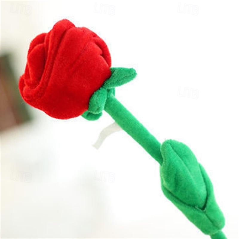 Women's Day Gifts 10 Pcs Plush Rose Flower Stuffed Rose Flower Bendable Stems Plush Bouquet Toy Soft Rose Flower 12.6 Inch For Graduation 2022 Mother's Day Valentine Mother's Day Gifts for MoM 2025 - $26.99 –P6