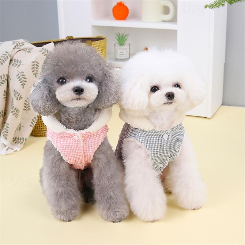 Dog Cat Coat Jacket Elegant Cute Winter Breathable Soft Washable Comfortable Thick Dailywear Vacation Casual Daily Weekend Walking Dog Clothing for Cat Dog Husky Labrador Alaskan Malamute 2026 - $24.99 –P7