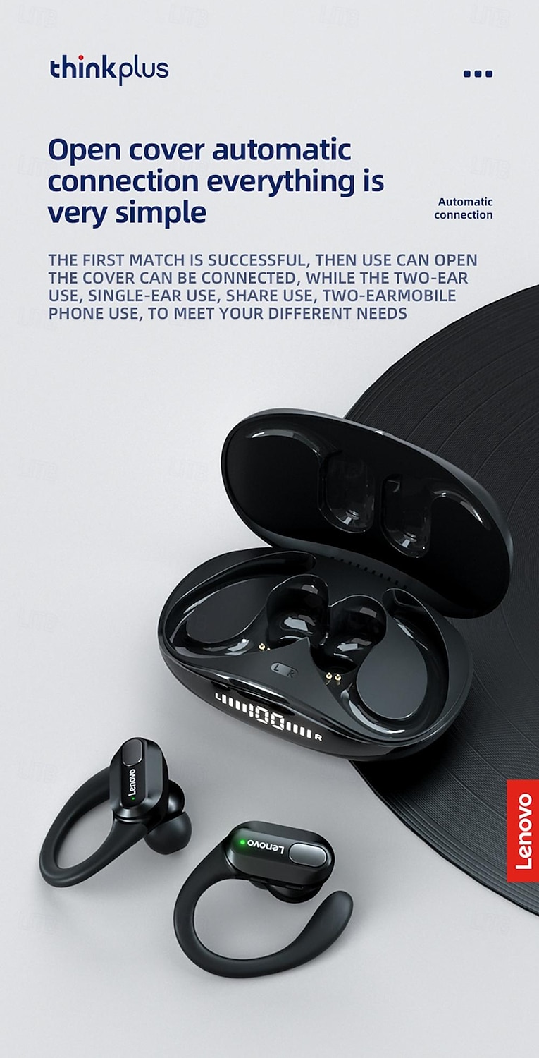 Lenovo xt80 nieuwe True Wireless Hoofdtelefoons TWS Oordopjes In Ear Bluetooth 5.3 Sport Ergonomisch Ontwerp Stereo voor Apple Samsung Huawei Xiaomi MI Fitness Buiten Joggen Mobiele Telefoon 2026 - $38.99 –P8