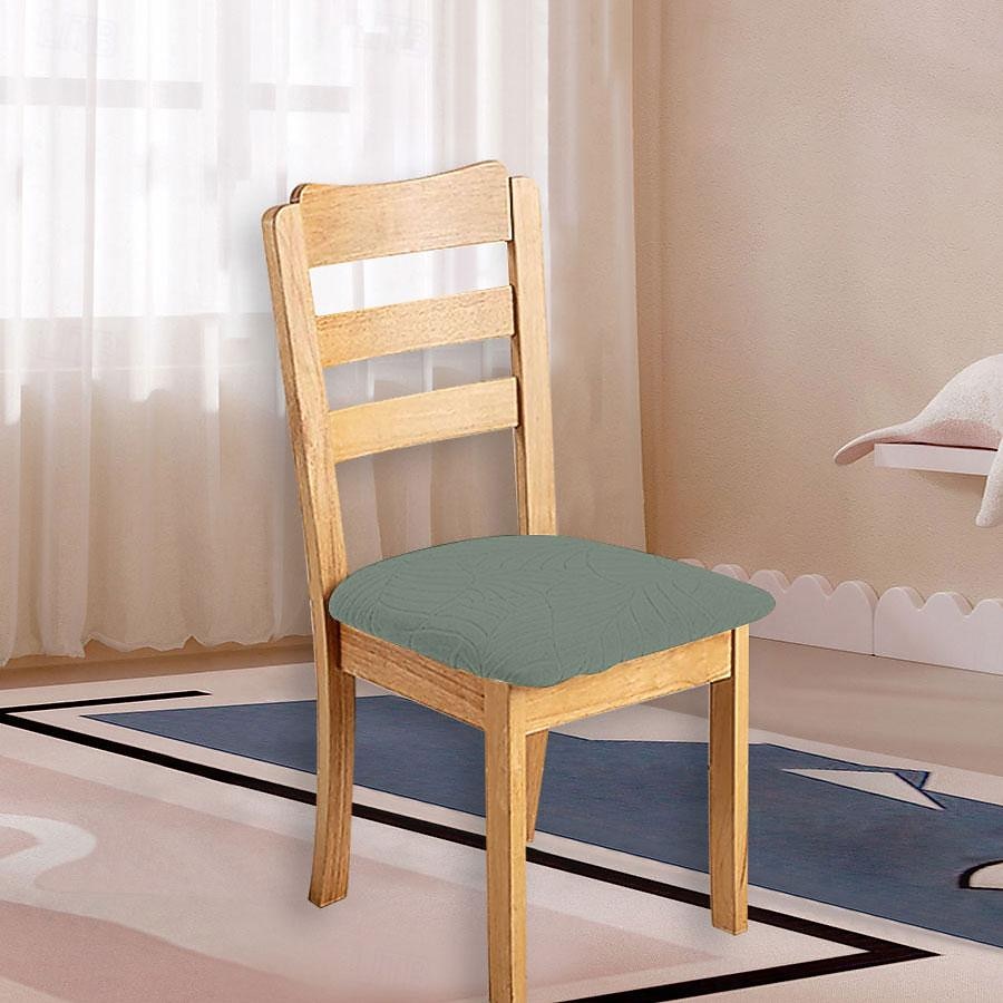 4 ks strečové žakárové potahy sedadel na židle vodoodpudivý potah na polštáře na židle, snímatelné pratelné potahy na jídelní židle proti prachu potahy na jídelní židle potahy na sedák 2026 - $28.99 –P3