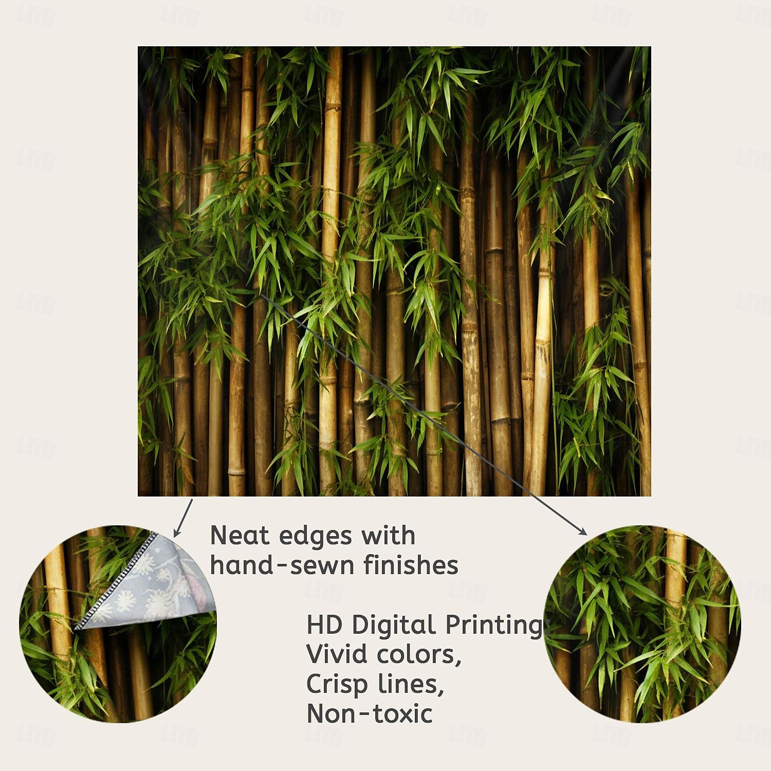 Bamboo Landscape Hanging Tapestry Wall Art Large Tapestry Mural Decor Photograph Backdrop Blanket Curtain Home Bedroom Living Room Decoration 2025 - $18.99 –P7