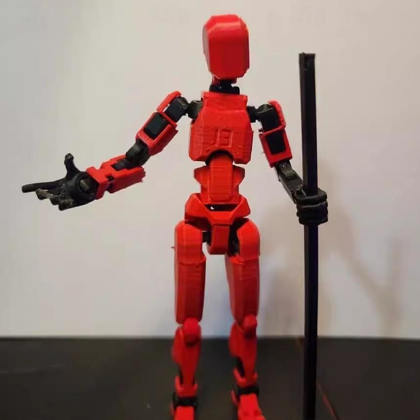 13 Action Figure T13 Action Figure 3D Printed Multi-Jointed Movable Lucky 13 Action Figure Nova 13 Action Figure Dummy 13 Action Figure Valentines Gifts for Him 2025 - $22.99 –P11