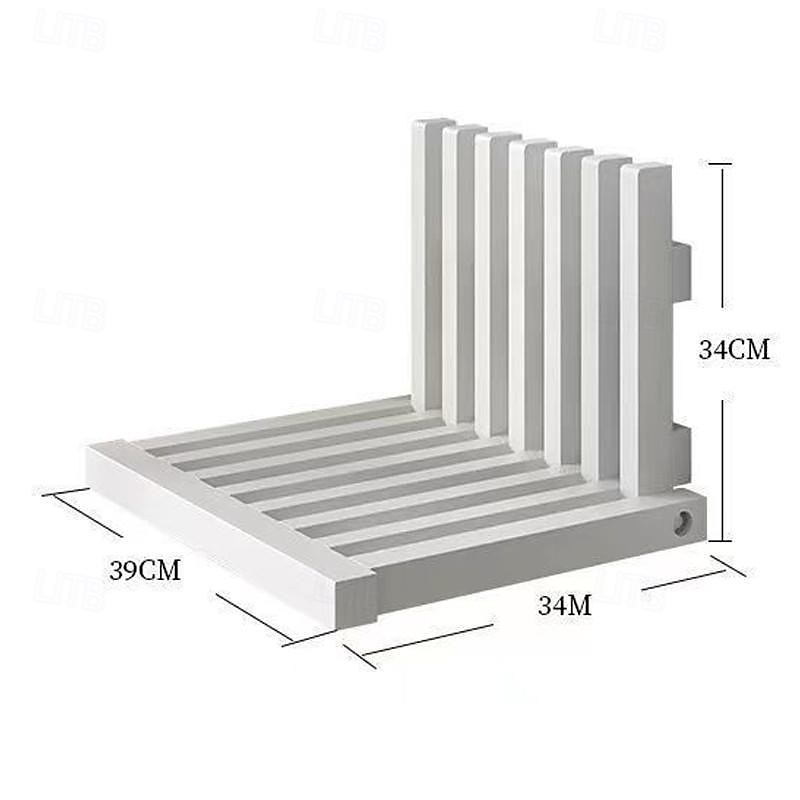 banco para asiento de ducha, taburete plegable de pared, taburete de ducha para entrada interior a la ducha 2025 - $114.99 –P5