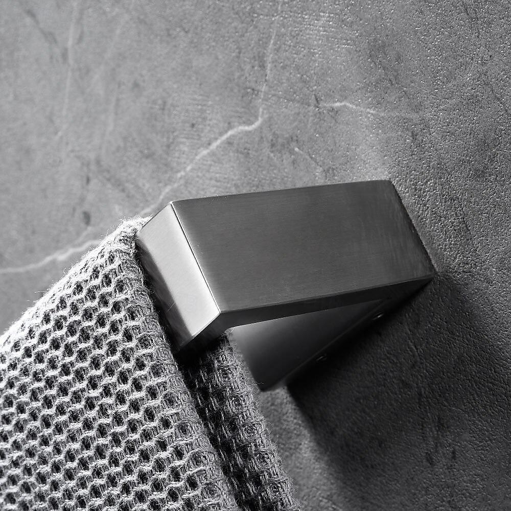 304 ruostumattomasta teräksestä valmistettu kylpyhuonetarvikesarja: pyyherengas, wc-paperipidike, koukku - ihanteellinen kotiin, hotelliin ja toimistoon kylpyhuoneeseen 2025 - $79.99 –P9
