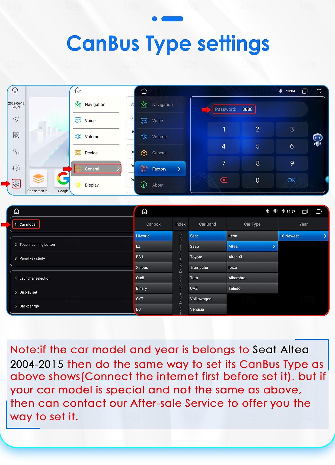 Android 12 для Seat Altea 2004-2015 Toledo 3 2004-2009 мультимедийный видеоплеер navigaion gps carplay автомагнитола 2025 - $252.49 –P7