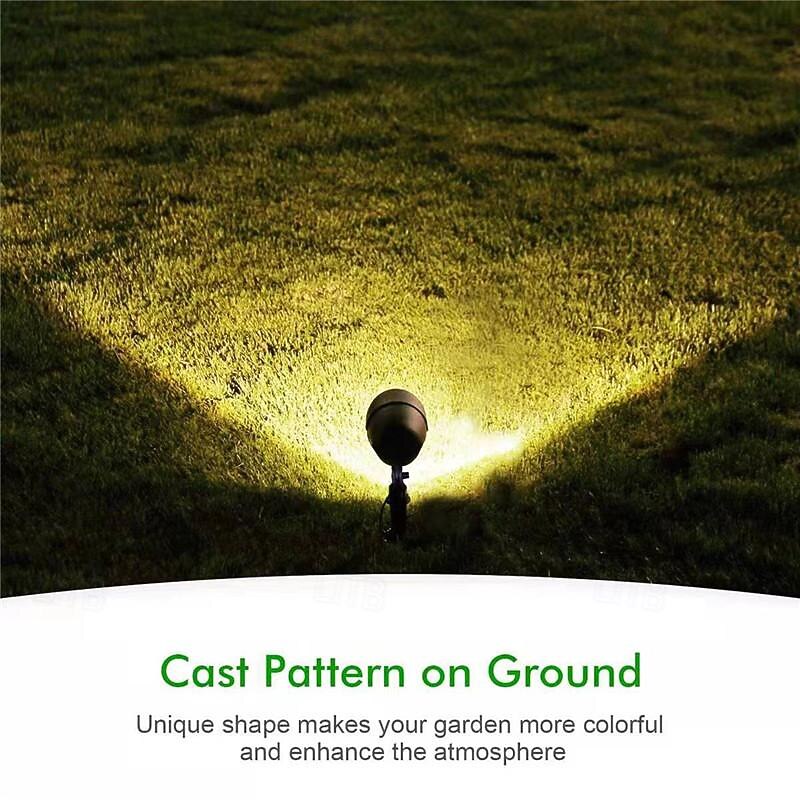 Buitenzonne-energiespotlicht IP65 waterdicht 2-in-1 op zonne-energie gericht licht voor tuin, zwembad, bomen, vijvers, tuindecoratie, landschapsverlichting 2026 - $33.99 –P6
