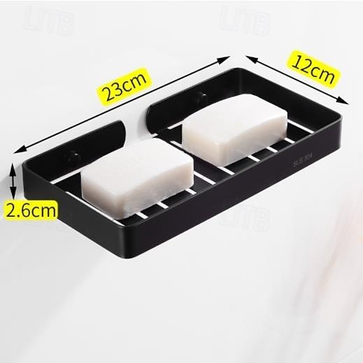 Duschregal Seifenschalenhalter Edelstahl Badezimmer Einzelregal hohl modern Wandmontage 1Stk 2026 - $32.99 –P11