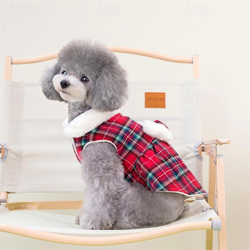 Psy Koty Sukienka Elegancja Śłodkie Zima Oddychający Miękka Zmywalny Wygodny Grube Urlop Na co dzień Codzienne Weekend Chodzenie Ubranka dla psów for Kot Pies Ochrypły Labrador Alaskan malamute 2025 - $27.99 –P11