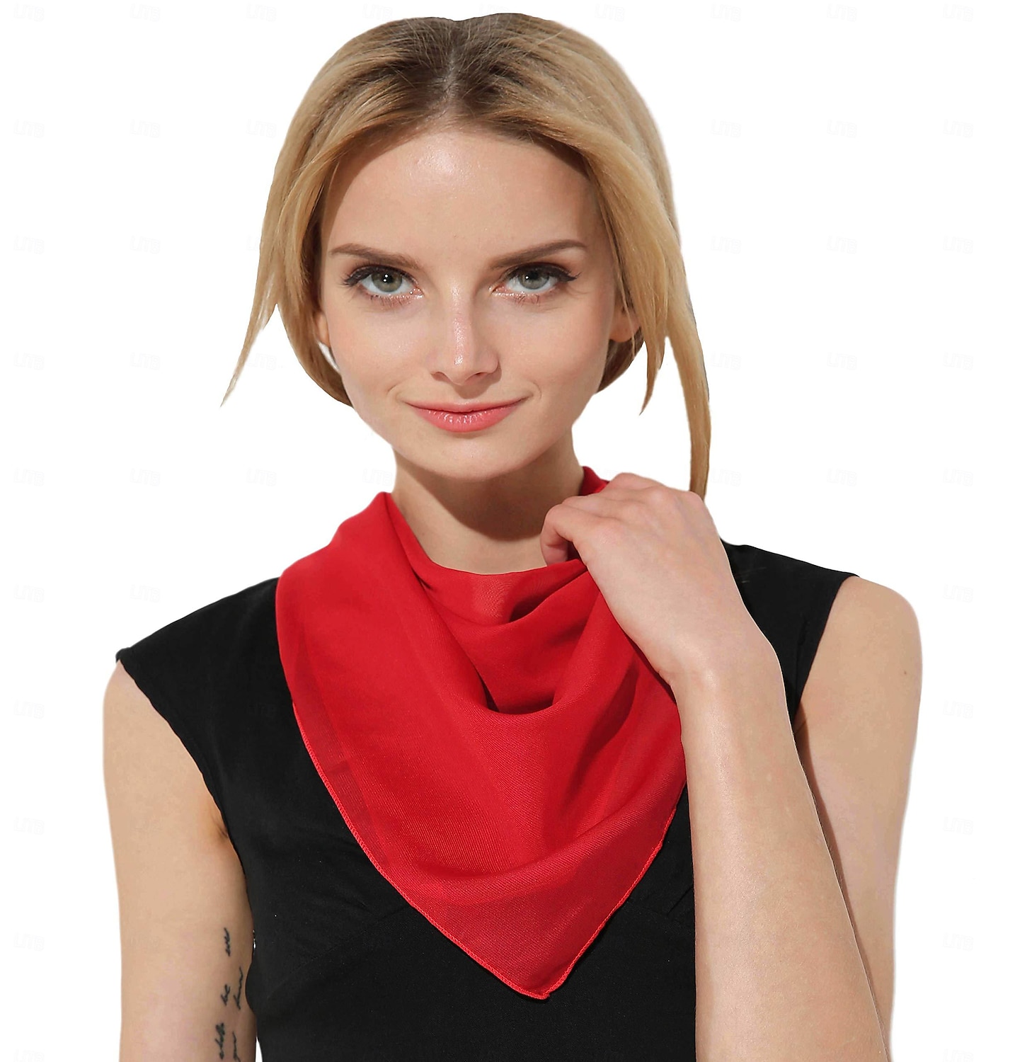 Retrò Vintage Anni 1950 Sciarpa quadrata in chiffon Per donna Addio al Nubilato Adulti Sciarpa del 2025 a $11.49 –P4