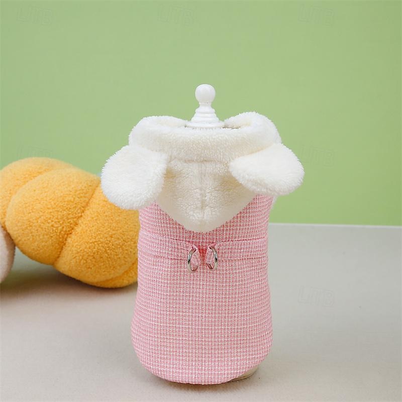 Dog Cat Coat Jacket Elegant Cute Winter Breathable Soft Washable Comfortable Thick Dailywear Vacation Casual Daily Weekend Walking Dog Clothing for Cat Dog Husky Labrador Alaskan Malamute 2026 - $24.99 –P4