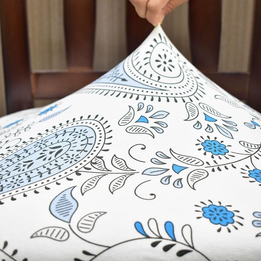 Juego de 4 fundas para silla de comedor de spandex elástico, funda protectora para silla elástica con estampado floral, funda para asiento con banda elástica para comedor, boda, ceremonia, banquete, 2025 - $27.99 –P4