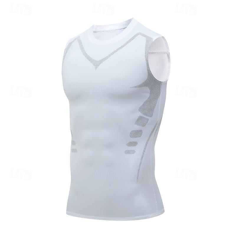 Pánské Bez rukávů Fitness Tank Nádrž Tílka Tričkový Bez rukávů Posilovna Sport Běžné / Denní Prodyšné Měkké Barevné bloky Vodní modrá Světle šedá Sportovní oděvy Polyester Módní Základní 2026 - $9.49 –P3