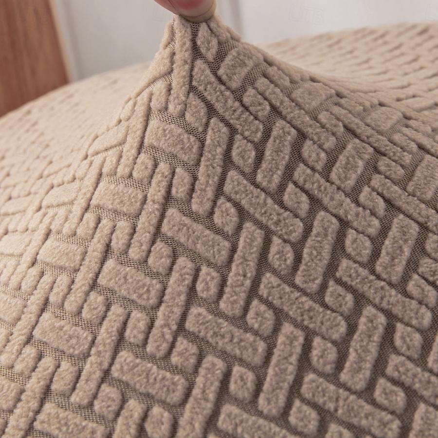 4 db sztreccs jacquard szék huzatok szék párnahuzat, levehető mosható étkezőszék huzatok pormentes étkező székhuzatok üléspárna huzatok 2025 - $25.99 –P10