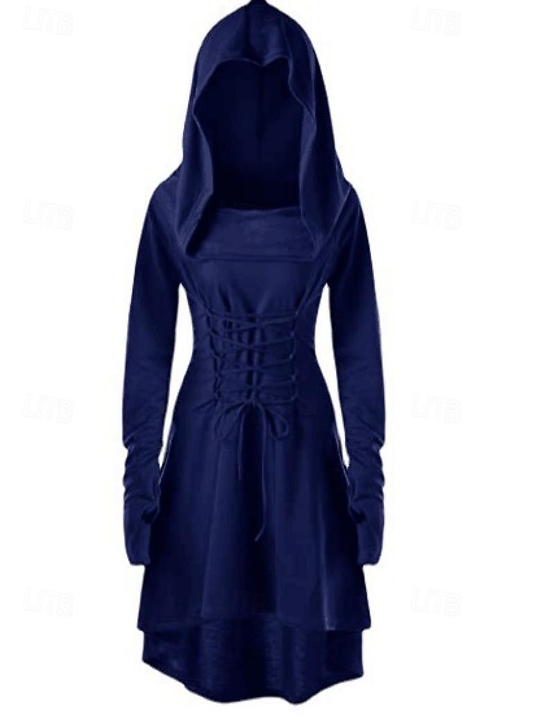 Médiéval Renaissance Robe de cocktail Robe Costume de cosplay Viking Étranger Ranger Elfe Déguisement Femmes Viking Fantaisie Halloween Carnaval Mascarade Soirée Festival Adulte Robe de 2026 ? $32.99 –P2