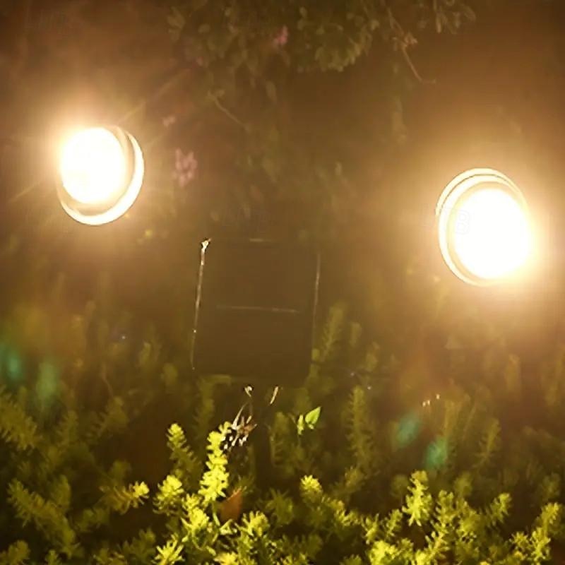 Buitenzonne-energiespotlicht IP65 waterdicht 2-in-1 op zonne-energie gericht licht voor tuin, zwembad, bomen, vijvers, tuindecoratie, landschapsverlichting 2026 - $33.99 –P4