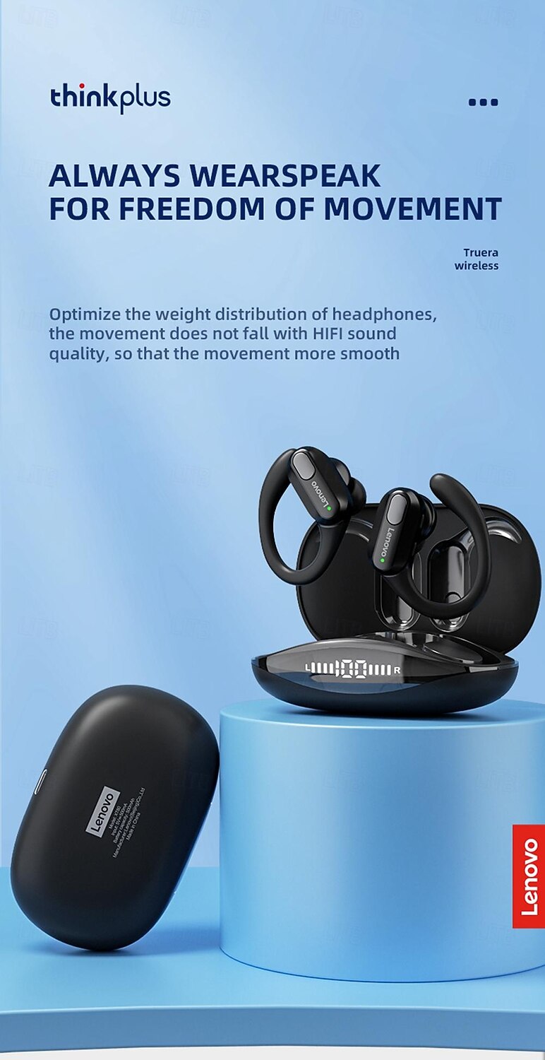 Lenovo xt80 nieuwe True Wireless Hoofdtelefoons TWS Oordopjes In Ear Bluetooth 5.3 Sport Ergonomisch Ontwerp Stereo voor Apple Samsung Huawei Xiaomi MI Fitness Buiten Joggen Mobiele Telefoon 2026 - $38.99 –P1